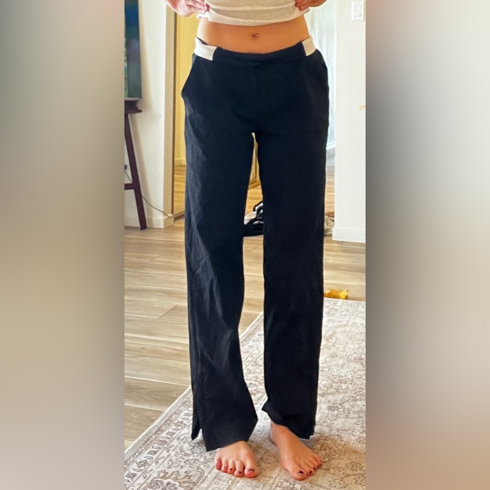 ALO Yoga Flip it Black trousers